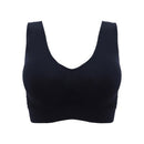 Bras For Women Plus Size Seamless Bra Cotton Breathable Underwear Wireless With Pads Push Up Bra Plus Size