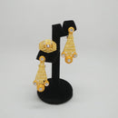 Dubai Gold Color Jewelry Sets For Women Big Necklace African Jewelry Set Women Italian Bridal Jewelry Sets Wedding Accessories
