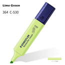 1pcs STAEDTLER Pastel Color Highlighter Pen 1-5mm Line Vintage Marker Liner Highlighting Paper Fax Drawing Office School A6112