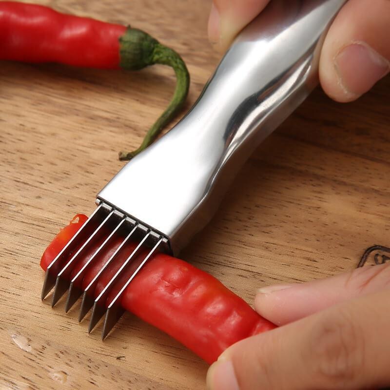 Onion Garlic Vegetable Cutter Knife Cut Onions Garlic Tomato Device Shredders Slicers Kitchen Accessories Cooking Tools