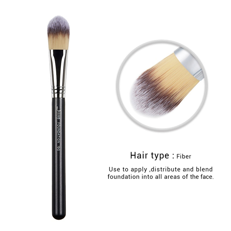 Jessup Face brush Makeup brush Powder Blush Foundation Contour Blending Highlighter Concealer