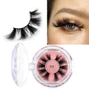 LEHUAMAO Makeup Eyelashes 3D Mink Lashes Thick HandMade Fluffy Lashes Cruelty Free Volume Wispy Soft Lash Reusable False Eyelash