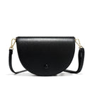 Brand Designer Crossbody Bags for Women Half Round Messenger Bag Soft Leather Luxury Women Bags Female Shoulder Bag High Quality