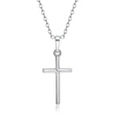 Fashion Female Cross Pendants Gold Black Color Crystal Jesus Cross Pendant Necklace Jewelry For Men/Women Wholesale