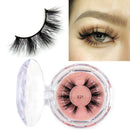 LEHUAMAO Makeup Eyelashes 3D Mink Lashes Thick HandMade Fluffy Lashes Cruelty Free Volume Wispy Soft Lash Reusable False Eyelash