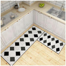 Modern Anti-slip Home Kitchen Mat Cartoon Soft Rug Bath Long Strip Absorption Doormat Entrance Balcony Hotel Living Room Carpet