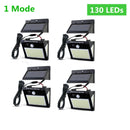 LED Solar Light Outdoor Solar Lamp Sensor Wall Light Waterproof Solar Powered Sunlight for Garden Decoration