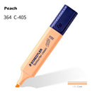 1pcs STAEDTLER Pastel Color Highlighter Pen 1-5mm Line Vintage Marker Liner Highlighting Paper Fax Drawing Office School A6112