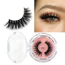 LEHUAMAO Makeup Eyelashes 3D Mink Lashes Thick HandMade Fluffy Lashes Cruelty Free Volume Wispy Soft Lash Reusable False Eyelash