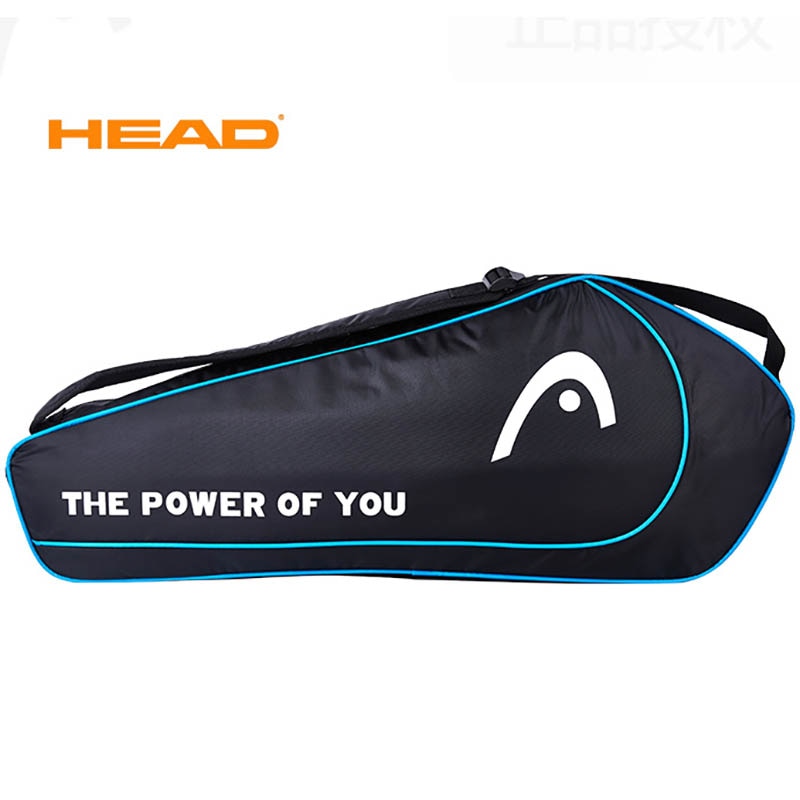 HEAD Tennis Racket Bag 3 Pack Training Sport Competition Shoulder Hand Bag Handbag Squash Badminton Racquet