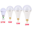Rechargeable Emergency LED Light Bulb E27 Lamp Magic light bulb with water on the smart emergency bulb rechargeable water light