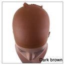 Alileader 2Pcs High Quality Wig Cap Brown Stocking Cap Cosplay Wig Caps Stocking Elastic Liner Mesh For Making Wigs