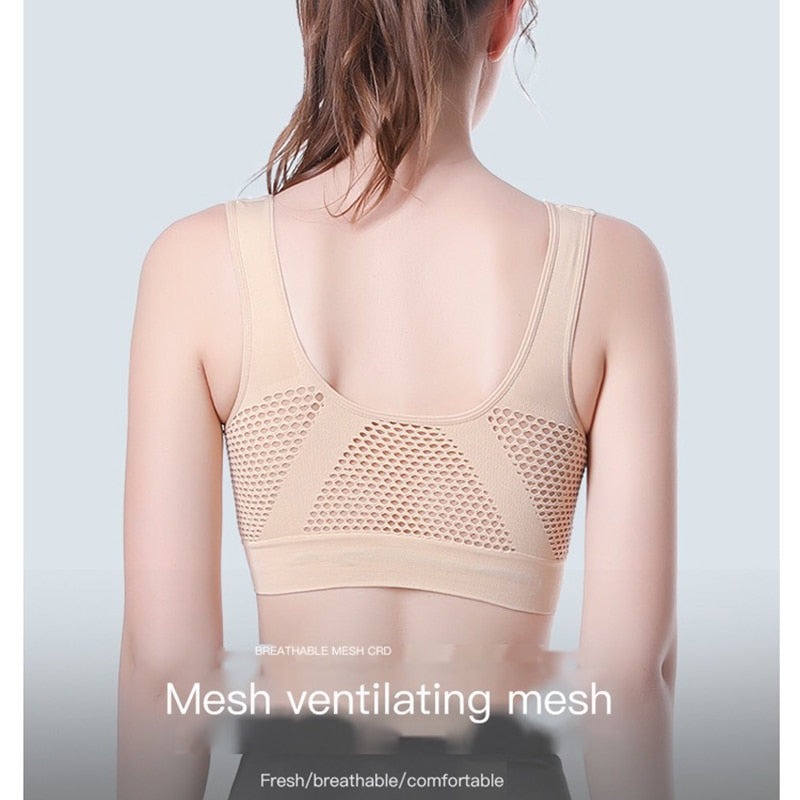 Bras For Women Plus Size Seamless Bra Cotton Breathable Underwear Wire