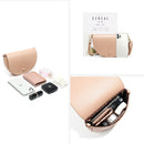 Brand Designer Crossbody Bags for Women Half Round Messenger Bag Soft Leather Luxury Women Bags Female Shoulder Bag High Quality