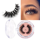 LEHUAMAO Makeup Eyelashes 3D Mink Lashes Thick HandMade Fluffy Lashes Cruelty Free Volume Wispy Soft Lash Reusable False Eyelash