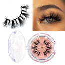 LEHUAMAO Makeup Eyelashes 3D Mink Lashes Thick HandMade Fluffy Lashes Cruelty Free Volume Wispy Soft Lash Reusable False Eyelash