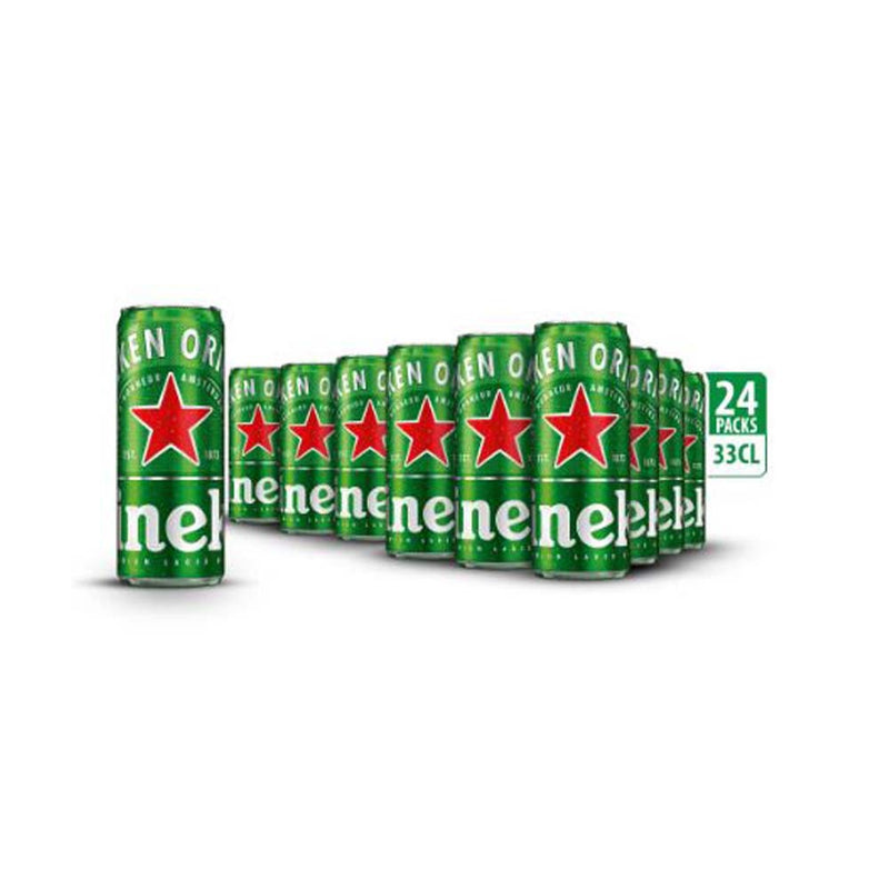 Heineken Lager Beer Sleek Can