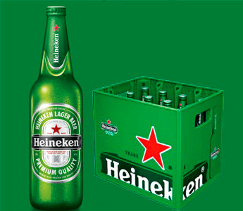 Heineken Lager Beer Bottle 60cl