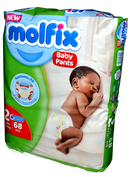 Molfix Jumbo Pants Mini Size 2 (3-6kg)
