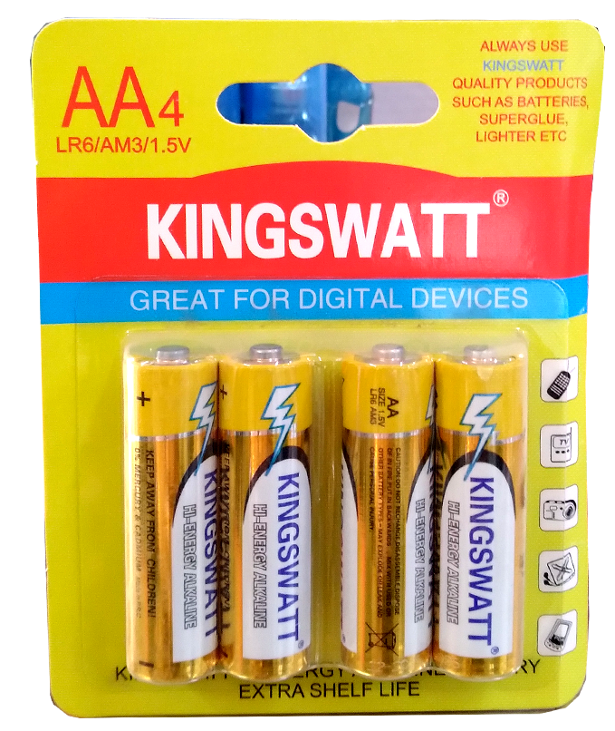 Kingswatt Battery AA X4
