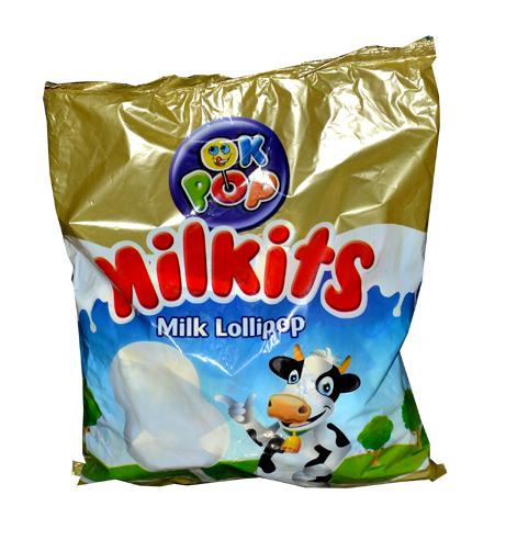 OK Pop Milkits Lollipop *50