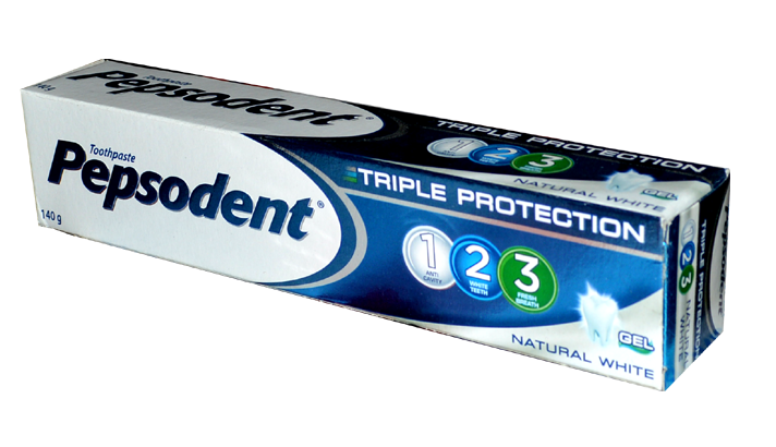 Pepsodent Toothpaste Tripple Natural 140g