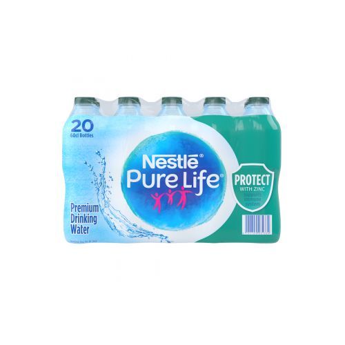 Nestle Pure Life Water Zinc 60cl