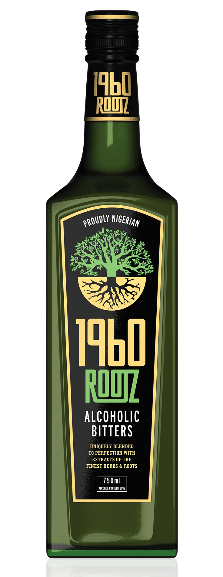 1960 Rootz Alcoholic Bitters 75CL