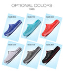 Sandals Beach Wading Shoes Lovers Breathable Men Net Surfaced Beach Shoes Lazy Bird Nest White Slippers