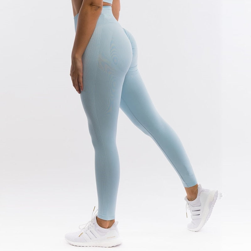 High Waist Seamless Yoga Pants Sports Leggings For Women&