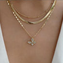 ZOVOLI Punk Gold Color Portrait Coin Pendant Necklace For Women Cuban Multilayered Chunky Thick Chain Necklaces Gothtic Jewelry