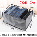 Jeans Storage Boxes Closet Organizer Drawer Divider Boxes T-shirt Storage Box Foldable Underwear Organizers Storage for Clothes