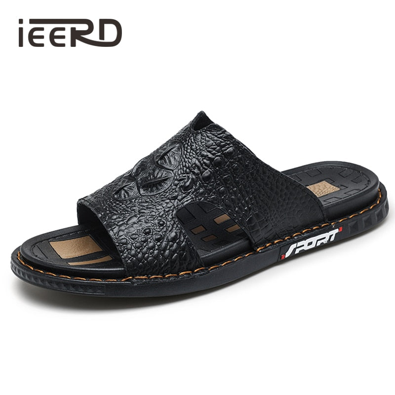 Crocodile slippers online mens