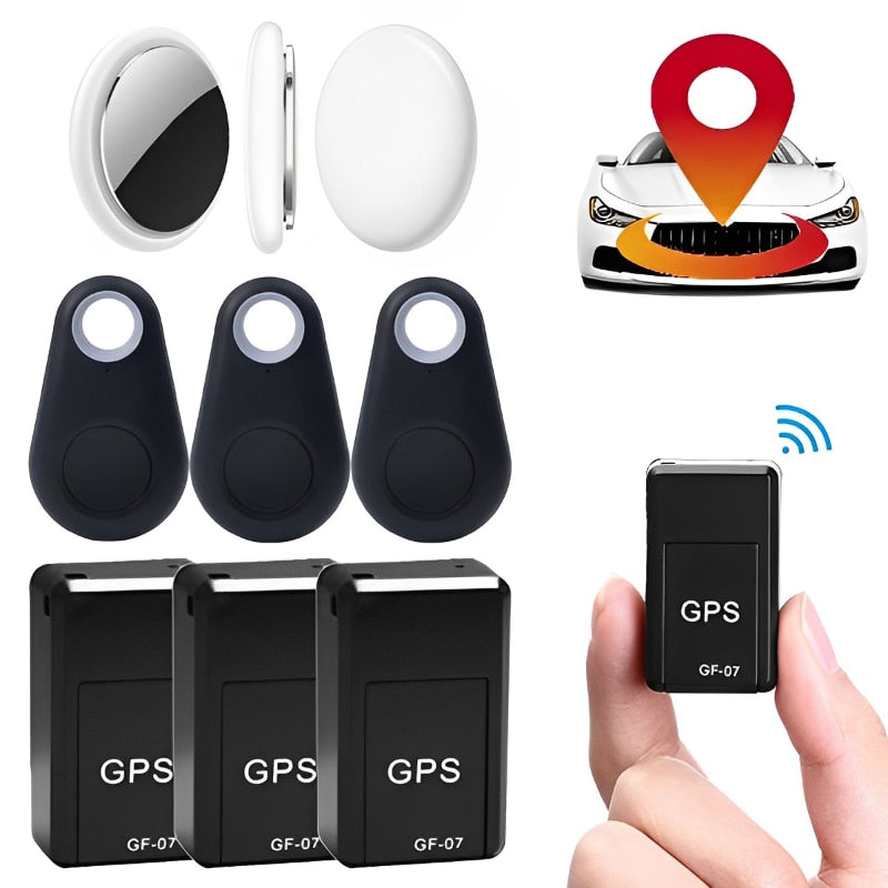 3PCS GF-07 GPS Car Mini Tracker Real Time Tracking Anti-Theft Anti-lost Locator Strong Magnetic Mount SIM Message Positioner