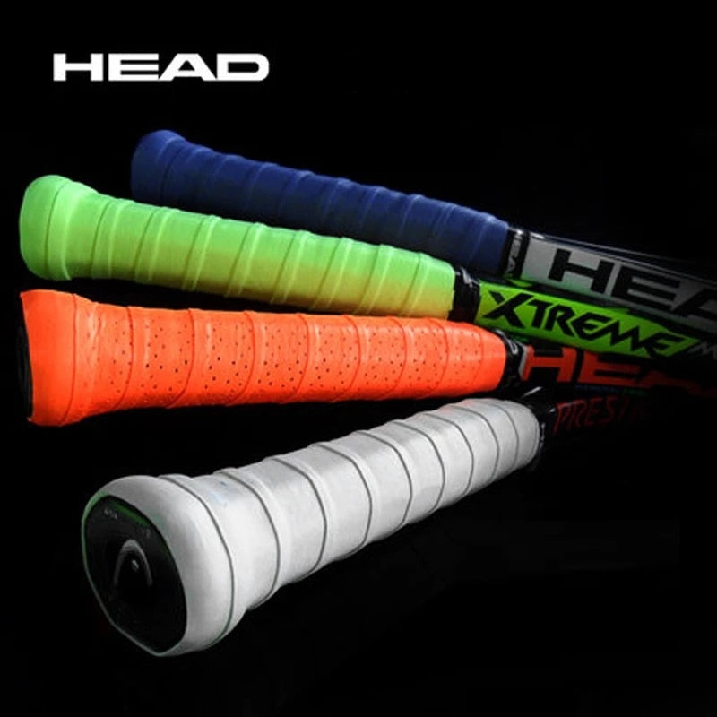 5 Pcs HEAD Anti Slip Head Overgrip Tennis Racket Grips Original Tennis Overgrip PU Dry Feel Badminton Grips Tennis Squash Traini