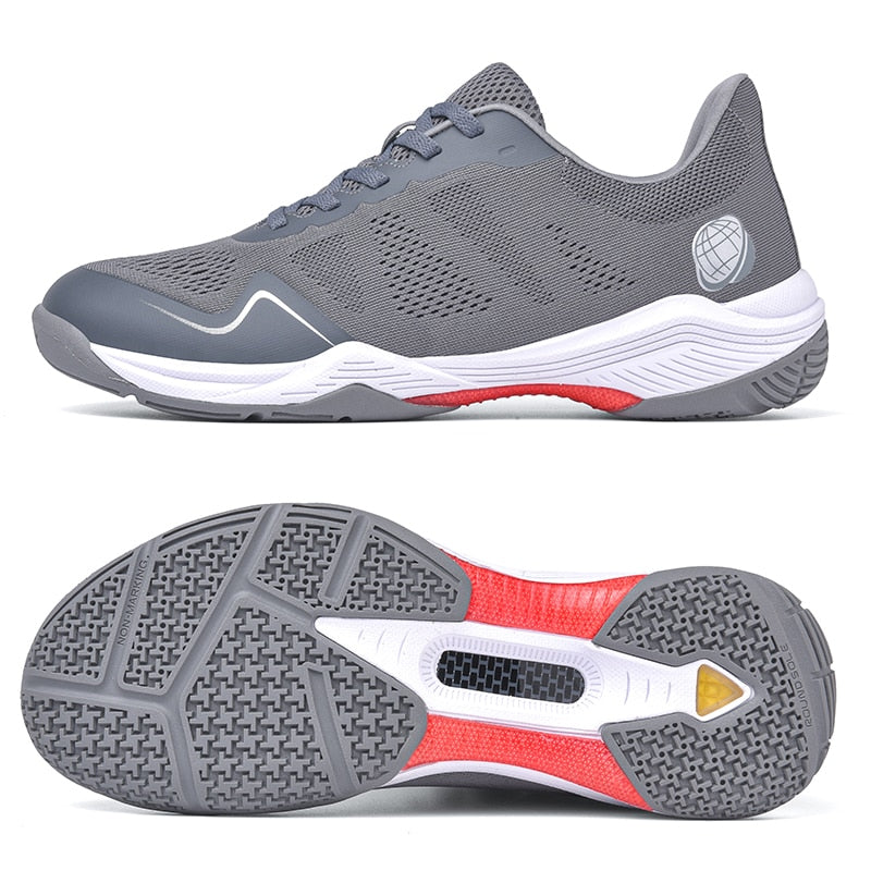 Breathable Badminton Shoes Men Women Big Size 46 47 Badminton Sneakers Comfortable Tennis Shoes Anti Slip Tennis Sneakers