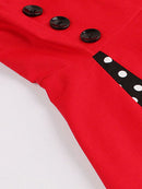 Women Robe Retro Vintage Dress