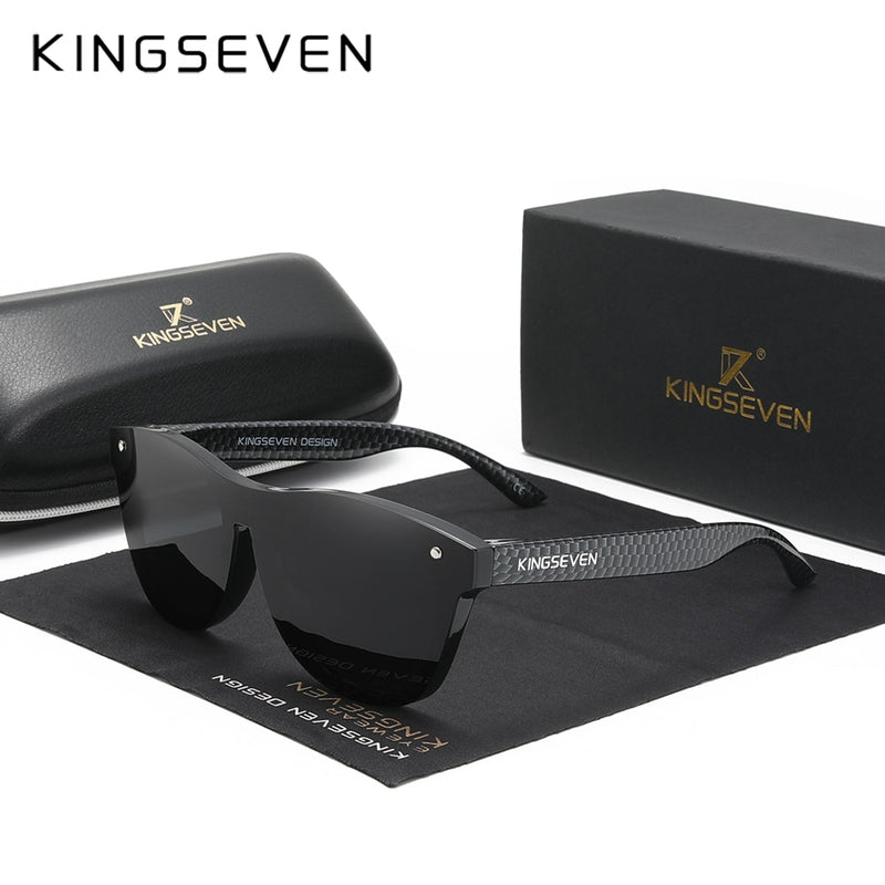 KINGSEVEN New Brand Design Women's Glasses TR90 Polarized Sunglasses Men Retro Sun Glasses Sonnenbrille Herren