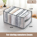 Jeans Storage Boxes Closet Organizer Drawer Divider Boxes T-shirt Storage Box Foldable Underwear Organizers Storage for Clothes