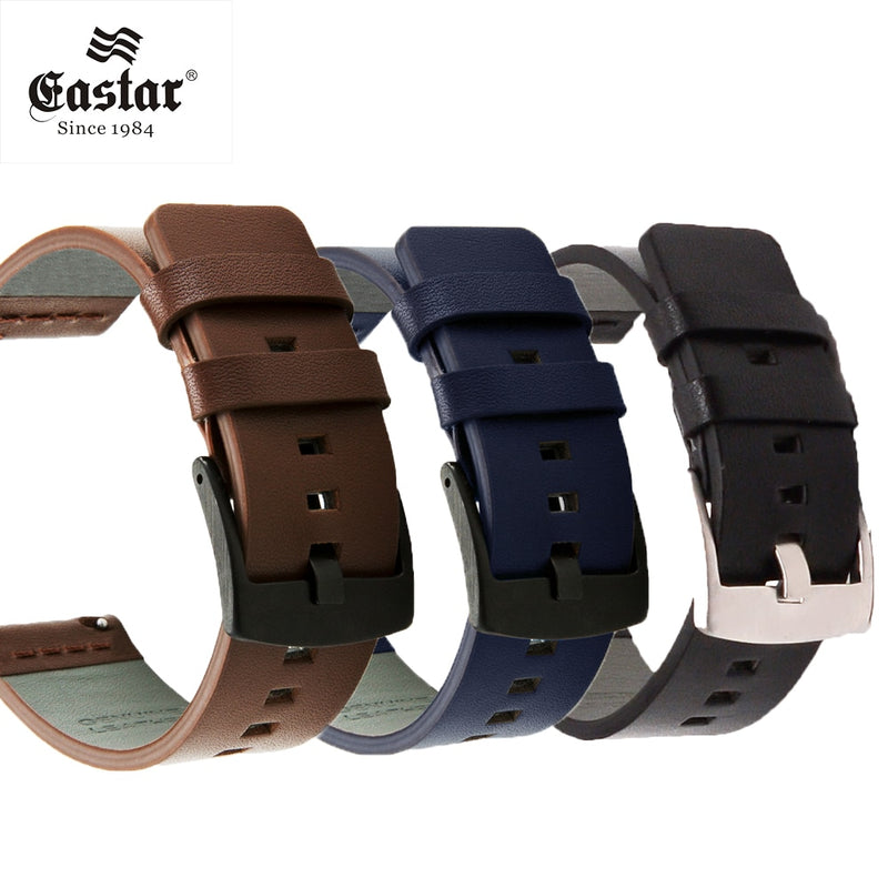 Genuine Leather Strap For Amazfit For Samsung Active 2 40/44mm Gear S3 bracelet Huawei GT/GT2/2e Galaxy watch 4 Classic 3 45/42