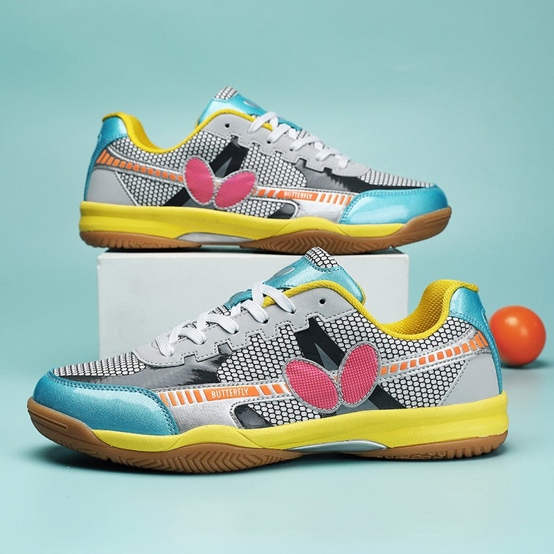 High-quality Fashion Badminton Sneakers for Men Women Professional Training Shoes Men Sports Tennis Non-slip Table Tennis Shoes