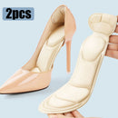 2pcs Insole Pad Inserts Heel Post Back Breathable Anti-slip for High Heel Shoe Insert Protector Shoes Insoles Memory Foam Insole