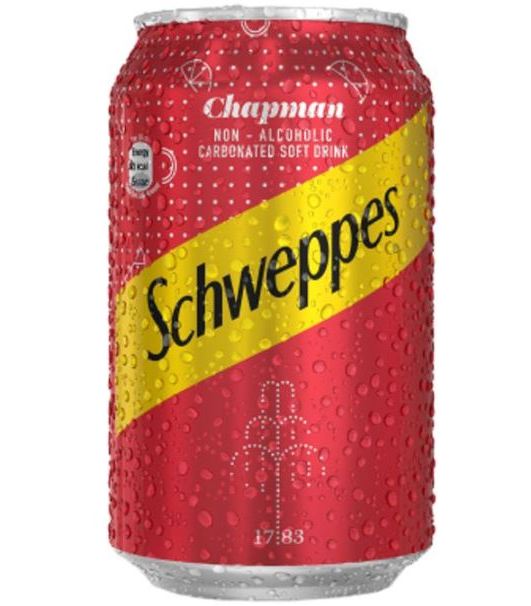 Schweppes Chapman 33cl Can