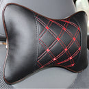 PU &amp; Cloth Excellent Durability Auto Safety Car Headrest Breathe Seat Head Neck Rest Pillow Universal Fit For All Vehicles