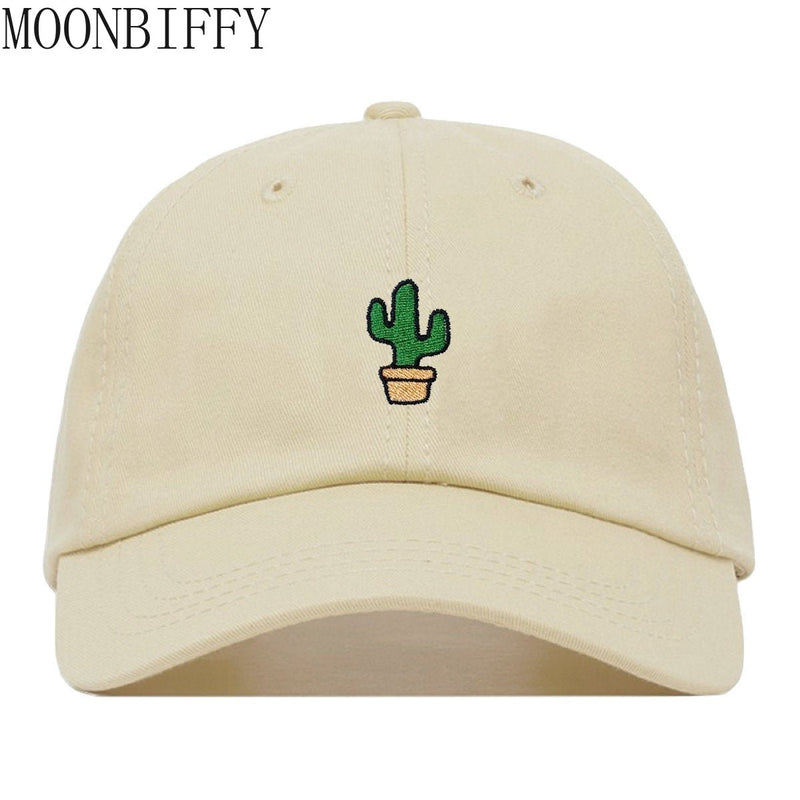 Cactus Embroidery Baseball Cap Fashion Couple Hat Summer Breathable Sports Caps Outdoor Dad Hats Sun Hat Gorra Beisbol