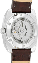 Seiko Men's Recraft Series Automatic Leather Casual Watch (Model: SNKP27)