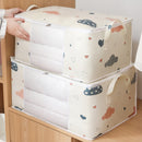 Visual Quilt Storage Bag Household Wardrobe Quilt Clothes Organizer Large Capacity Blanket Sorting Bags Dustproof Organizer Bag