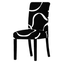 Printed Stretch Chair Cover Big Elastic Seat Chair Covers Office Chair Slipcovers Restaurant Banquet Hotel Home Decoration