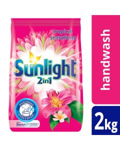 Sunlight 2in1 Hand Washing Detergent Tropical Sensation 2kg