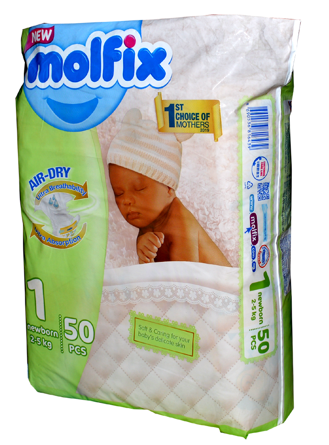 Molfix TwinPack Newborn Size1